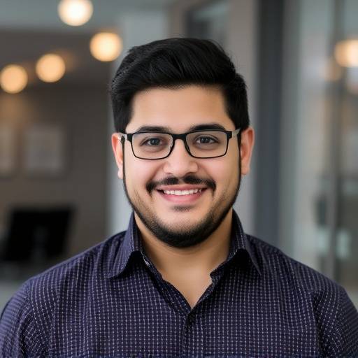 A portrait of Benicio Martinez, the Marketing and Communications Manager at Aurora Arts Collective.